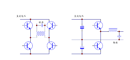 常用全橋式電路和半橋電路