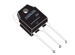 N溝道增強(qiáng)型100A/200V MOSFET