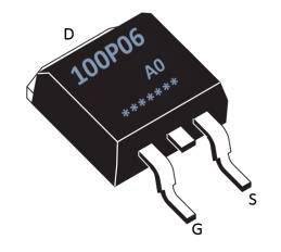 P溝道100A/60V MOSFET