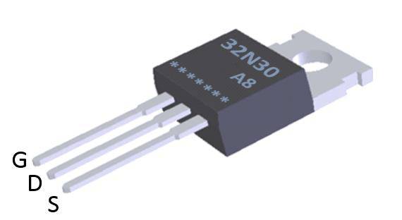 N溝道增強(qiáng)型32A/300V MOSFET