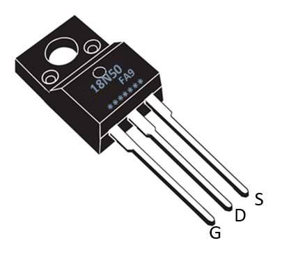 N溝道增強(qiáng)型18A/500V MOSFET