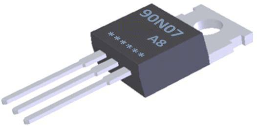 N溝道增強型90A/70V MOSFET