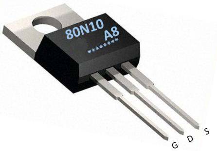 N溝道增強型80A/100V MOSFET